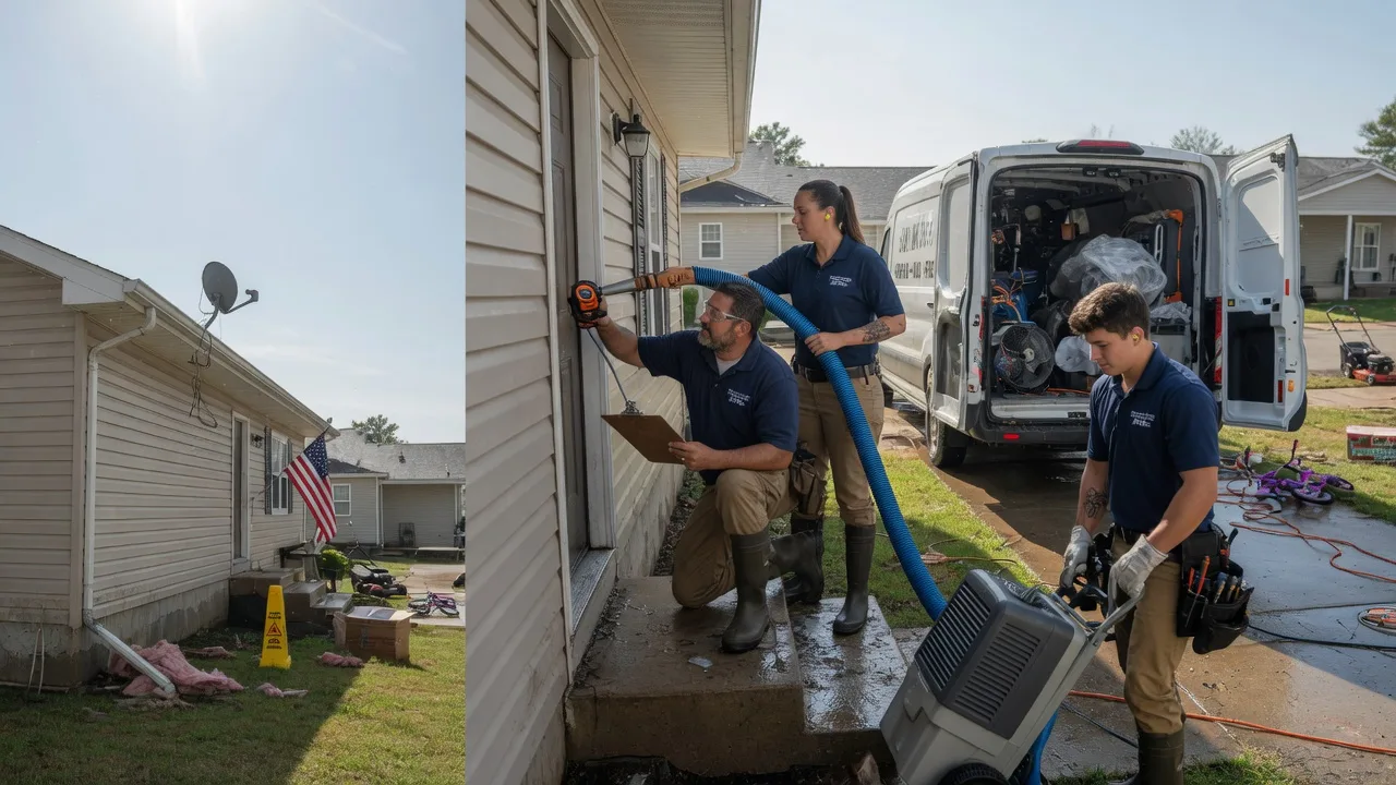 Ceiling Water Damage Restoration in Grandin, ND near me